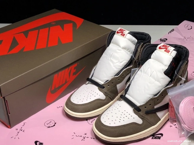 Rep OG Retro - x 1 100 Travis High CD4487 Jordan Scott 'Mocha' Air 0607